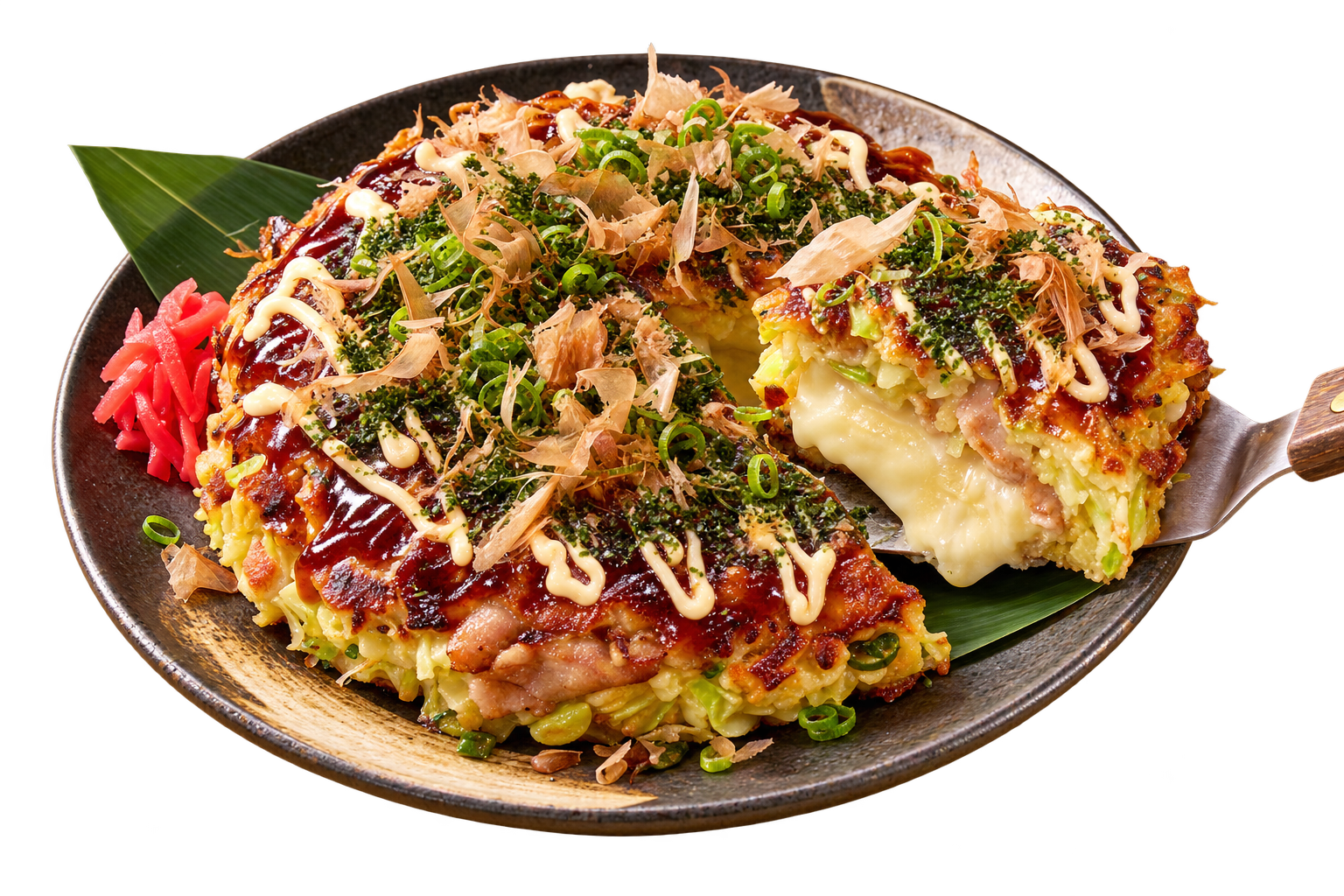 Okonomiyaki mit Camembert